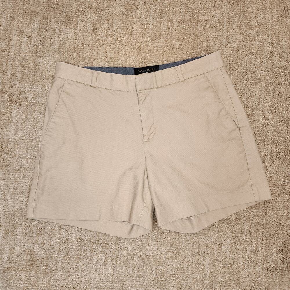 🌻3 for $18 Banana Republic Tan Chino Shorts Women's Size 0